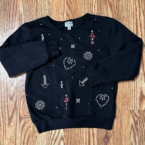 D-signed (Disney) rhinestone shirt for girls medium